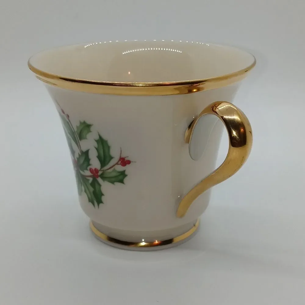 Lenox Dimensions Collection Holiday Tea Cups - Picture 3 of 7